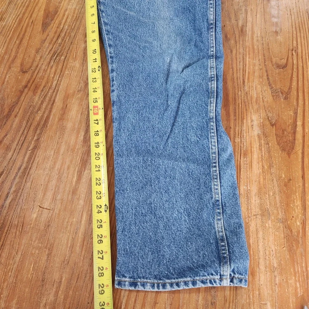 Wrangler‎ Denim Men's Light Blue Straight Jeans Size 40x29 Pants 96501DS